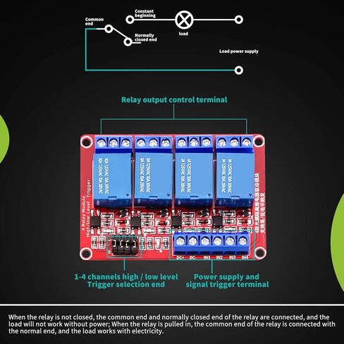 12v Relay Module，8Pack 1 Channel Relay Module 12v Relay Board with Optocoupler Support High/Low Level Trigger for Arduino Relay in Saudi Arabia