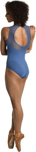 Danznmotion Womens Garance Twist Front Leotard 23111a in Kuwait