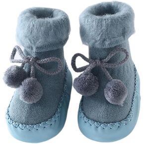 الجوارب الجوارب Safigle Floor Slipper Cotton First Walking Shoes Cotton Cotton Socks Sock Soil Gocks Anti Slip in Kuwait