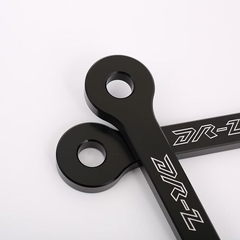 مجموعة الارتباطات لخفض DRZ400E/DRZ400S 2000-2023 | DRZ400SM 2005-2023 | KLX400R 2002-2004 ، توصيلات التعليق الخلفي من الألومنيوم تسهيل التثبيت على ارتفاع المقعد للركاب القصيرة (أسود) in Kuwait