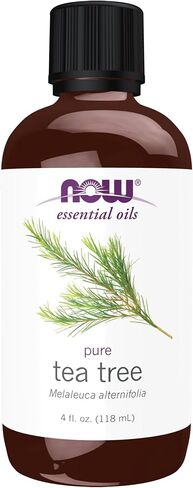 NOW Essential Oils, Tea Tree Oil, Cleansing Aromatherapy Scent, Steam Distilled, 100% Pure, Vegan, Child Resistant Cap, 2-Ounce in Saudi Arabia