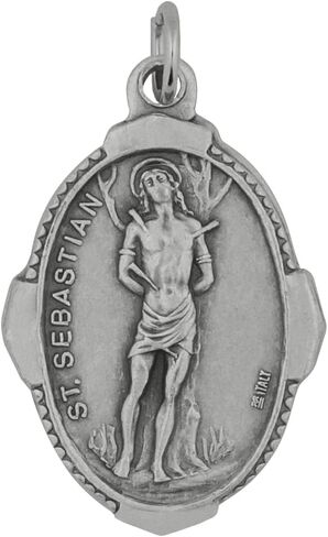 Venerare Bulk Medal Lot of 20 Metal Saint Pendant (St. Sebastian) in Saudi Arabia