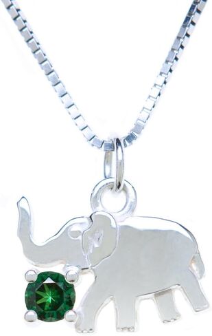Sterling Silver Pendant Charm Elephant in Saudi Arabia