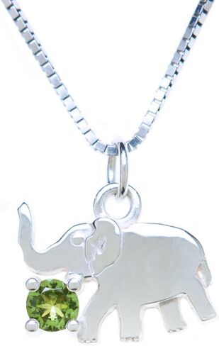 Sterling Silver Pendant Charm Elephant in Saudi Arabia