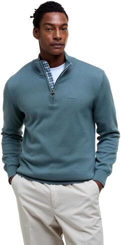 Barbour Men's Cotton Half Zip Sweatshirt in Saudi Arabia