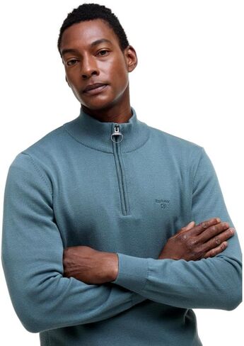 Barbour Men's Cotton Half Zip Sweatshirt in Saudi Arabia