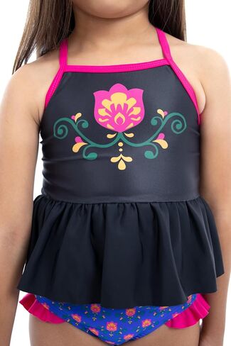 Little Adventures Child Alpine Princess Two-Piece Swimsuits UPF 50 Double-Lined Machine Washable Soft Spandex Nylon Blend in Saudi Arabia