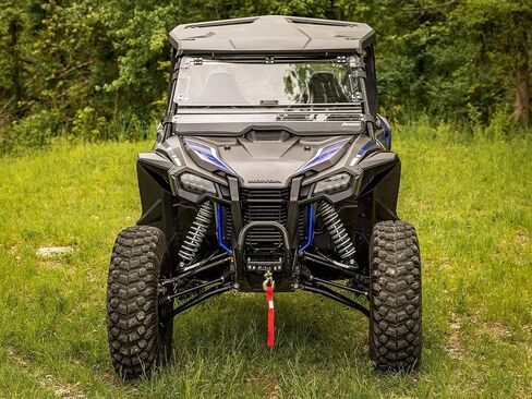 Superatv Honda Winch Mount Plate لـ Talon 1000x / 1000R - متوافق مع العديد من Winches و Cofmarket - طلاء مسحوق مقاوم للأشعة فوق البنفسجية in Kuwait