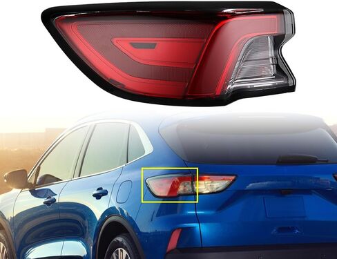 Astra Depot Premium LED Tail Light Replacement for 2020 2021 2022 Ford Escape 6-Pin Brake, Running, Turn Signal Outer Tail Lamp (LJ6Z13405E, LJ6Z13404E LEFT&RIGHT) in Kuwait