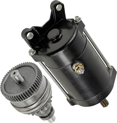 Caltric starter and Drive Bendix متوافق مع Yamaha Wave Runner 800 XL800 XLT800 Waverunner 2000-2004 Jetski in Kuwait