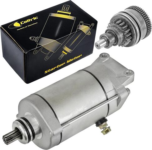 Caltric Starter & Drive متوافق مع Polaris Ranger Crew 700 EFI 4x4 2008-2009 / Ranger 700 4x4 6x6 2005-2009 in Kuwait
