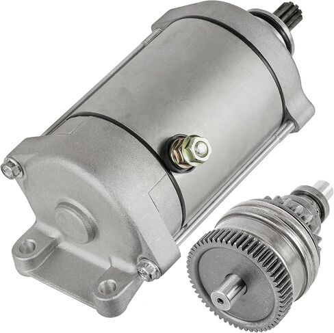 Caltric Starter & Drive متوافق مع Polaris Ranger Crew 700 EFI 4x4 2008-2009 / Ranger 700 4x4 6x6 2005-2009 in Kuwait