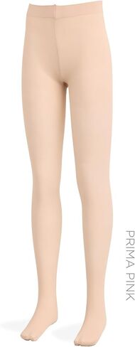 جوارب طويلة للفتيات من Theatricals مع حزام خصر ناعم محبوك ذاتيًا T5415CLSNM Light Suntan Medium in Kuwait