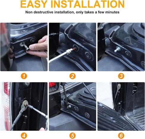 خلفيات السيارة مساعدة قضيب هيدروليكي للسيارة من أجل تويوتا TUNDRA 2007-2021 ، إكسسوارات STRUT SPRING BARS SHOCK CAR in Kuwait