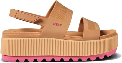 Reef Womens Sandals, Water Vista Higher, Black/Tan, 10 in Saudi Arabia
