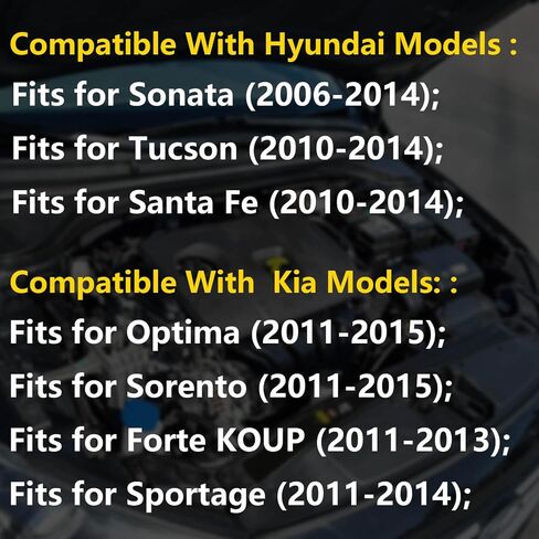 مستشعر موضع العمود المرفقي للمحرك في Hyundai Sonata ، Tucson ، Santa Fe Sport & Kia Optima ، Sorento ، Forte ، Sportage ، يحل محل 39180-25200 ، 39180-25300 ، 907-788 ، SU9164،39180200 3918025300 in Saudi Arabia