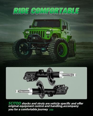 Scitoo Front Shocks مجموعة من 2 لاعتدال ، امتصاصات الصدمات والدعامات تناسب 2007 2008 2009 لـ Chevy for Equinox ، 2007 2008 2009 for Torrent ، 2008 2009 for Vue Amortiguadores in Saudi Arabia