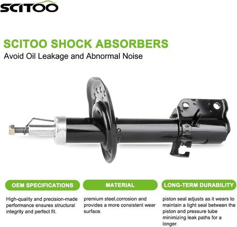 الصدمات ، Scitoo الأمامي دعامات الغاز الامتصاصات الصدمات مناسبة لعام 2007 2009 2008 2010 2011 2012 لنيسان Sentra 333604 72378 333605 72379 مجموعة 2 2 in Saudi Arabia