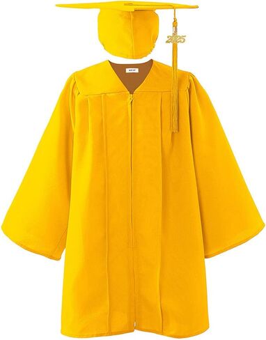 CAP و GOWN SHINY KEDS ، 2025 مجموعة سحر الشرابة ، ملابس التخرج من رياض الأطفال ، فساتين الدراسات العليا في مرحلة ما قبل المدرسة in Kuwait