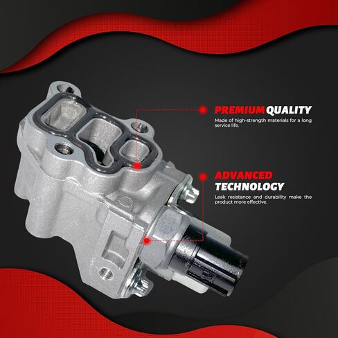 15810-RAA-A03 VTEC Solenoid Proclve مع مفتاح ضغط الزيت وحشية متوافق مع 2002-2011 Honda-2.4L Accord ، CR-V ، Element ، 2.0L Civic ، Acura RSX ، يحل محل 15810-PPA-A01 in Saudi Arabia