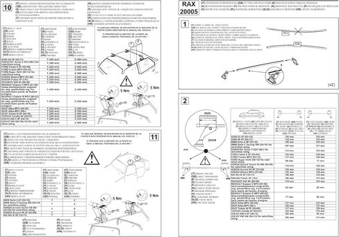 CAM k02820005 Roof Type Swing Attachment for Roof Bars in Saudi Arabia