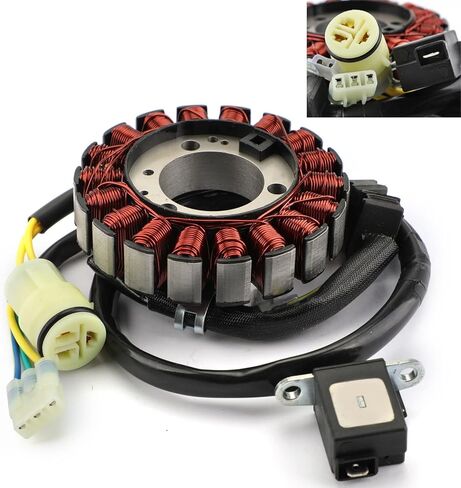 Artudatech Stator Coil 18 Poles for Honda TRX300 FOREMAN 2X4/4X4 BigRed/FourTrax 300 1988-2000, for Honda TRX300FW FourTrax 300 4x4 1988-2000 31120-HC4-004 31120-HC4-014 31120-HC4-003 31120-HC4-750 in Kuwait