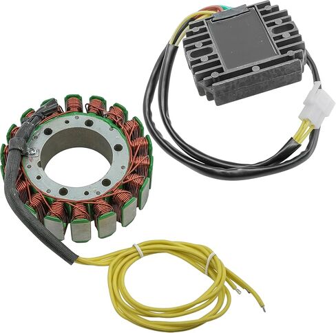Caltric Stator and منظم مقوم متوافق مع Honda VT1100C Shadow 1100 Spirit 1998-2005 in Saudi Arabia