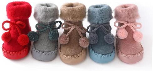 SAFIGLE Floor Socks Slipper Socks Cotton First Walking Shoes Cotton Socks Floor Socks Sock Shoes Anti-slip Socks in Saudi Arabia