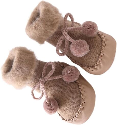 الجوارب الجوارب Safigle Floor Slipper Cotton First Walking Shoes Cotton Cotton Socks Sock Soil Gocks Anti Slip in Kuwait