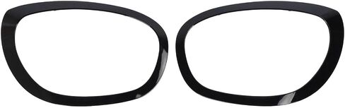 Headlight Trim 1 Pair Headlight Trim 51138739351 Black Headlight Trim Bezel Replacement for Cooper F60 2017 to 2021 in Saudi Arabia
