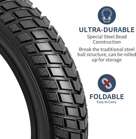YUNSCM 26" Fat Bike Tires 26x4.0/98-559 60TPl and 26" Bike Tubes Schrader Valve with 2 Rim Strips Compatible with Mountain/Off Road E-Bike 26 x 4.0 Bicycle Tires and Tubes (Y-1143) in Saudi Arabia