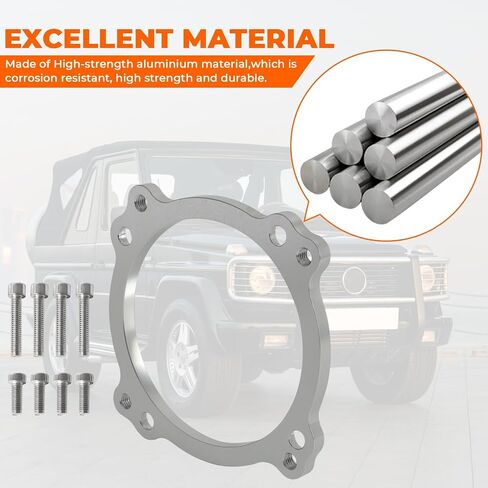 طقم لوحة محول الجسم الخانق Autovic متوافق مع Mercedes E55 AMG M113K 82MM SL55 CL55 G55 E55 CLS55 in Kuwait