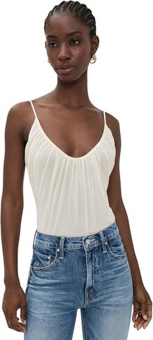 L'Agence Women's Gelina Ruched Bodysuit in Saudi Arabia