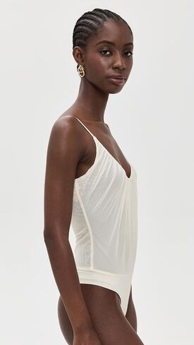 L'Agence Women's Gelina Ruched Bodysuit in Saudi Arabia