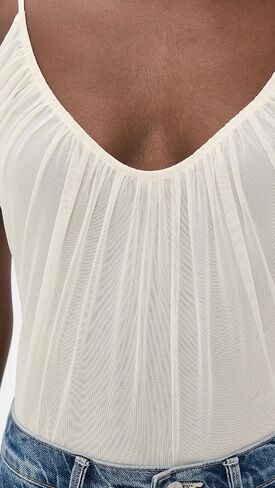 L'Agence Women's Gelina Ruched Bodysuit in Saudi Arabia