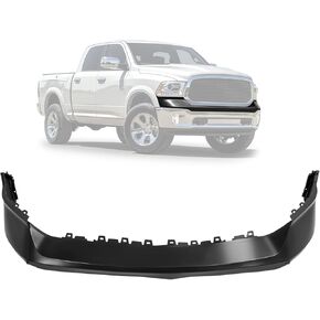 Couafu الأمامي الغطاء الوفير العلوي وسادة متوافقة مع 2013-2018 RAM 1500 ، 2019-2024 RAM 1500 كلاسيكي ، معبدة ، ثقب الضباب الخفيف والاستشعار ، استبدال غطاء المصد العلوي الأمامي لـ 68197697AA CH1014108 in Kuwait