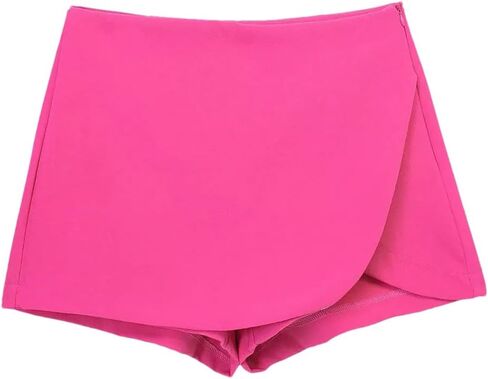Women's Solid Color Casual Simple Short Skirt Solid Color Casual Loose Temperament Shorts in Saudi Arabia