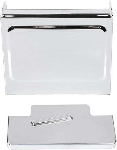 Chrome Battery Top + Side Cover For Harley Dyna Wide Glide FXDWG 1997-2005 Super Glide Sport FXDX 1999-2004 Low Rider FXDL 1997-2005 in Saudi Arabia