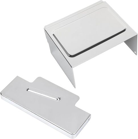 Chrome Battery Top + Side Cover For Harley Dyna Wide Glide FXDWG 1997-2005 Super Glide Sport FXDX 1999-2004 Low Rider FXDL 1997-2005 in Saudi Arabia