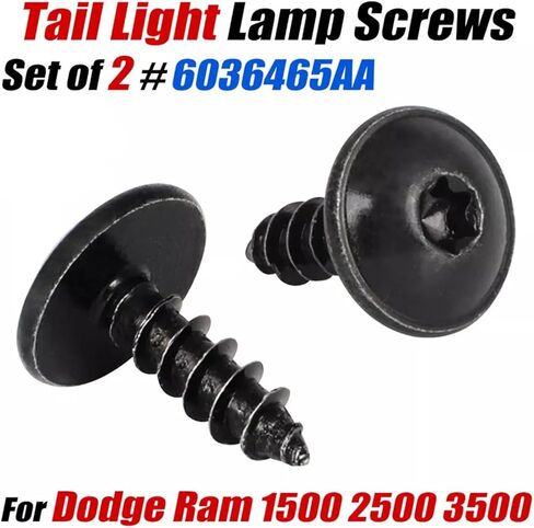 2x لعام 2009-2013 ل Dodge RAM 1500 2010-2018 RAM 2500 3500 Lailight Lamp Screw Kit in Kuwait