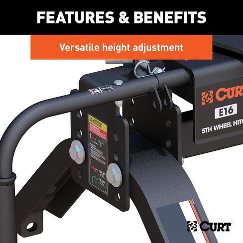 Curt 16115 E16 5th Wheel Hitch ، 16000 رطل in Saudi Arabia