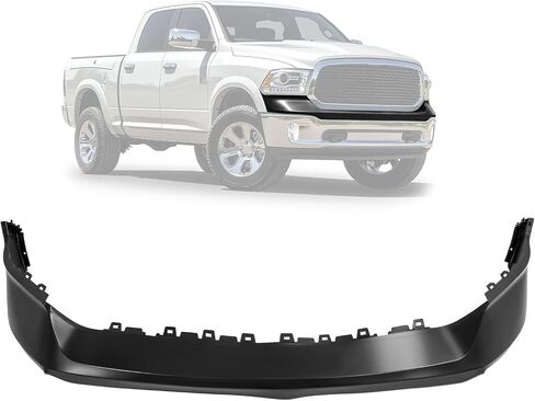 Couafu الأمامي الغطاء الوفير العلوي وسادة متوافقة مع 2013-2018 RAM 1500 ، 2019-2024 RAM 1500 كلاسيكي ، معبدة ، ثقب الضباب الخفيف والاستشعار ، استبدال غطاء المصد العلوي الأمامي لـ 68197697AA CH1014108 in Kuwait