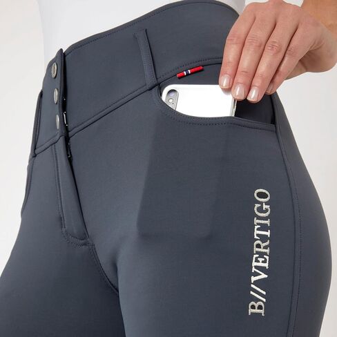 Horze B Vertigo Meghan Womens High Weist Silicone Knee Patches in Saudi Arabia