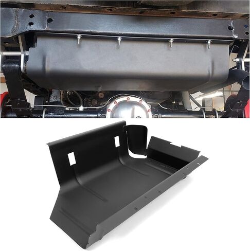 HECASA Tank Skid Plate Compatible with 1987-1995 Jeep Wrangler YJ Replacement for 52006870 w/15 20 Gallon Tank in Saudi Arabia
