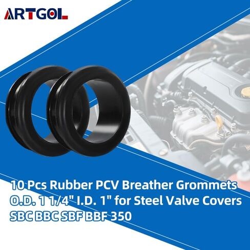 10 PCS Rubber PCV Reater Gromsets O.D. 1 1/4 " in Kuwait