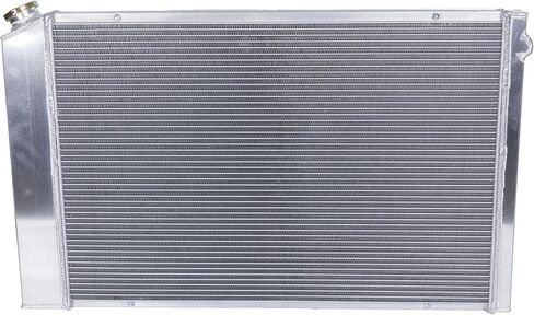 مشعاع ألومنيوم LUXERA لـ 1999-2014 Chevy Silverado Suburban Tahoe GMC Yukon 1500 2500 2003-2009 Hum mer H2 6.0 V8 denali Radiator (الحجم الإجمالي: 41 بوصة × 18.5) in Kuwait