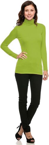 VF-Sport Top - Turtle Neck Top, Long Sleeve in Kuwait