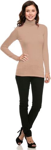 VF-Sport Top - Turtle Neck Top, Long Sleeve in Kuwait