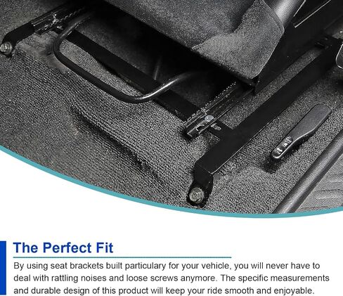 مواصفات توليف DACING RACING SEAT BRACKTING BRACKETS RAIN PAILE متوافق مع 1999-2005 BMW E46 3 Series 2DR in Kuwait