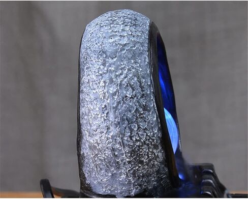Living Room Water Curtain Wall Lucky Circulating Water Decoration Fountain Landscape Office Wealth Feng Shui Ball Decoration (Color: A Size: 13*12*18cm) in Saudi Arabia